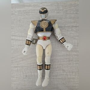 Mighty Morphing Power Rangers white ranger 93 bandai Action Figure Toy Vintage